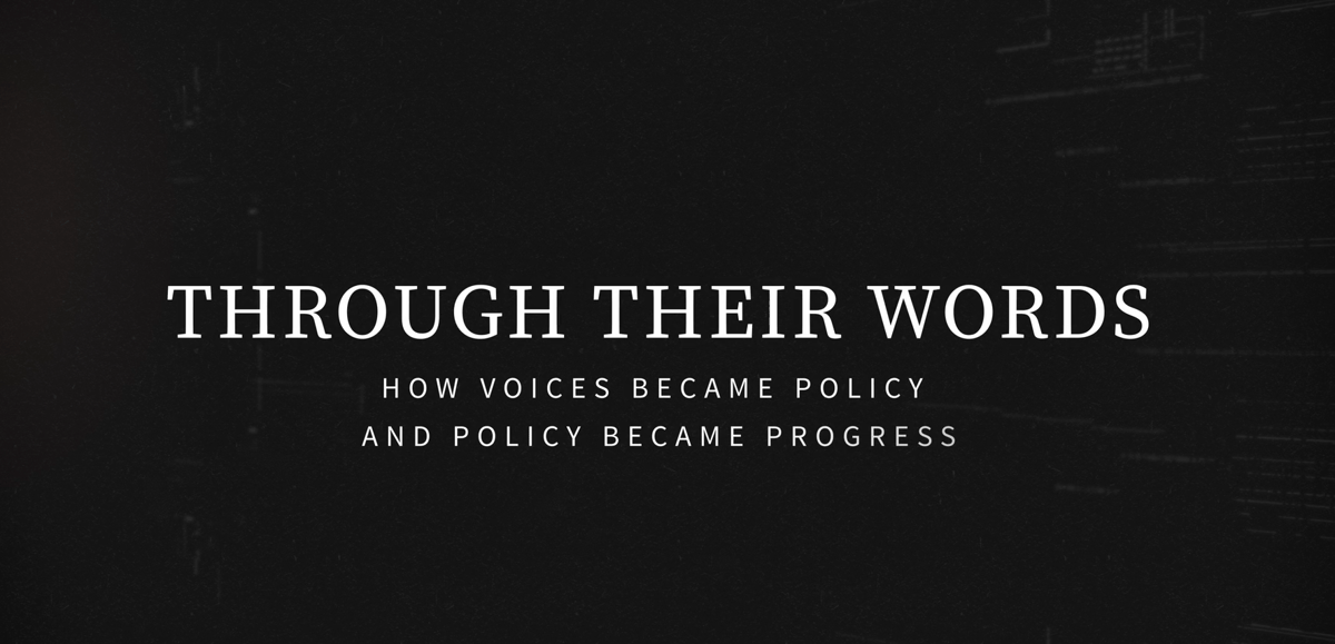 Through Their Words